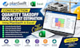 do  quantity takeoff, boq and cost estimation using planswift