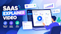 create a 2d animated saas explainer video