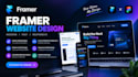 design framer website, saas landing page, responsive web design
