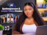 cinematic realistic ai video creator ai generated video editing animation ad