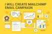create and setup mailchimp email campaign newsletter