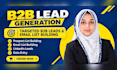 provide targeted b2b lead generation and business email lists