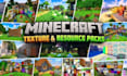 create custom minecraft textures and gui resource packs