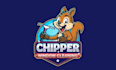 design face pro window cleaning logo with squirrel