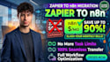 migrate your zapier or make workflows to self hosted n8n