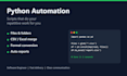 write a python script to automate your repetitive tasks