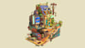 create stylized 3d game models and isometric environments