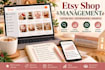 be your etsy shop manager and optimize your etsy listings