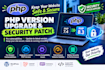 fix php2shell vulnerability, upgrade PHP 7 to PHP 8 and fix errors