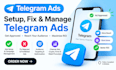 fix telegram ad, fix decline ad, resolve telegram ad, fix ad destination