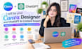 be your canva designer and chatgpt ai content expert
