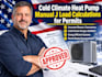 cold climate heat pump manual j load calculations for perm duct sizing