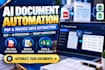 automate pdf data extraction, invoices and document processing using ai