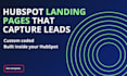 design and build a high converting hubspot landing page
