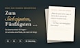 write your german speech for a 50th, 60th or 70th birthday