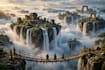 create fantasy and sci fi environment concept art for your world