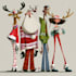 make  amazing christmas character for you