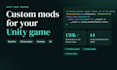 create custom bepinex or melonloader mods for unity games