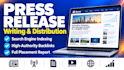 do press release distribution and press release writing