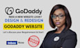 godaddy website design develop godaddy website redesign godaddy website godaddy