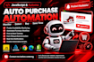 do auto purchase bot using automa