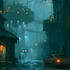 make sci fi illustration,  sci fi city and sci fi concept art