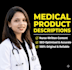 write medical equipment product descriptions