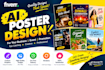 design an attractive ai poster for your business or event
