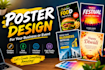 design an attractive poster for your business or event
