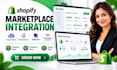 setup shopify litcommerce cedcommerce sellbrite marketplace connect