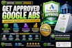 get approved google ads government documents and services certification