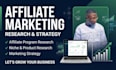 research affiliate programs and create an affiliate marketing strategy