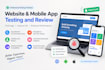 test website find bugs check functionality do mobile app user experience review