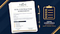 draft custom contractor and subcontractor onboarding agreements