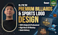 Design a premium billiards, bar, or sports club logo by Anhtu_1st | Fiverr