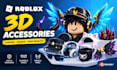 create custom 3d roblox accessories and ugc items