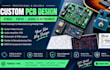 stm32 audio electronics schematic and pcb design  amplifier guitar pedals esp32