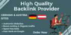 provide guest post on german and austria sites