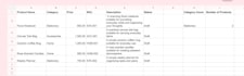 do e commerce product listing and data entry