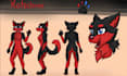 create a furry reference sheet and fursona character design