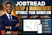 jobtread time tracking forms files vendor portals mobile app workflows photos
