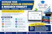increase google scholar citations, article writing and publishing