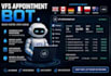develop booking appointment bot,vfs bot,booking bot,vfs appointment slot watche