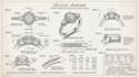 design custom ring concept with technical blueprints sketch