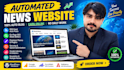 create an automated autoblog website with SEO and adsense friendly design