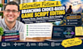 edit branching interactive fiction and visual novel game scripts