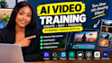 create ai training videos, learning courses and onboarding videos