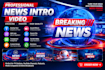 create a breaking news intro
