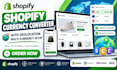 setup shopify currency converter auto geolocation