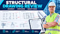 review structural drawings for code compliance and permit submission correction